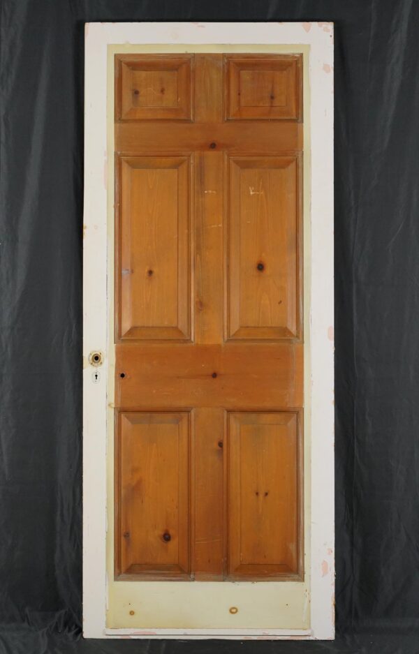 Standard Doors - Vintage Six Panel Wood Privacy Door 78.25 x 31.75 in.