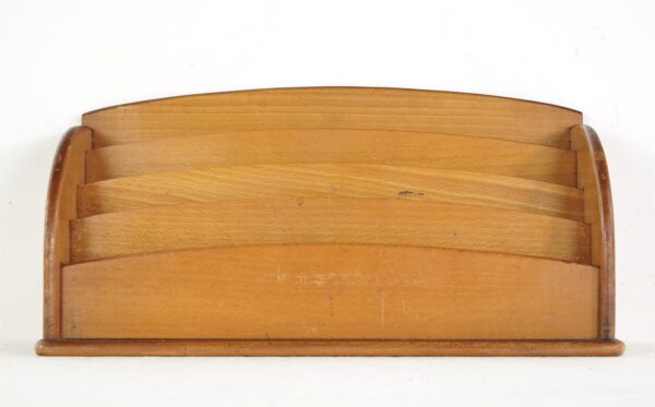 Decorative Furnishings - Vintage European Wooden Letter Organizer