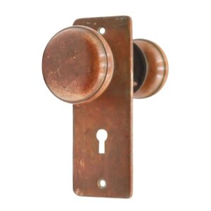 Door Knob Sets - Vintage Classic Style Brass Passage Door Knob Set