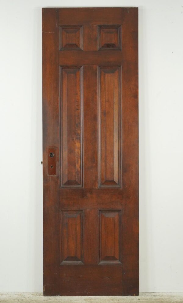 Standard Doors - Vintage Six Panel Wood Privacy Door 83.375 x 27.875 in.