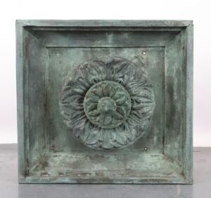 Copper Mirrors & Panels - Early 20th Century Copper Architectural Rosette Wall Element
