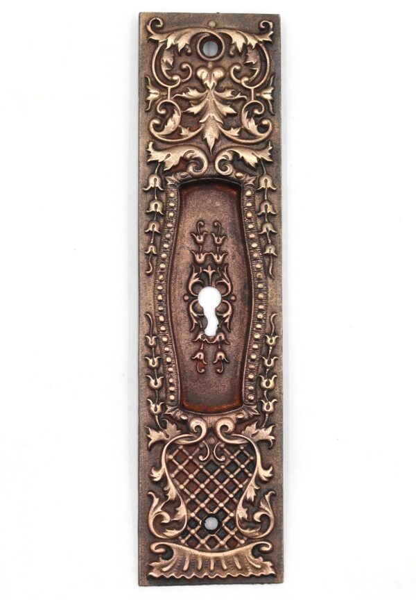 Pocket Door Hardware - 1890s Cast Iron Bavarian Russell & Erwin Pocket Door Pull