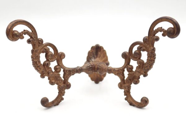 Single Hooks - Antique Painted Cast Iron Victorian Hall Tree Hook