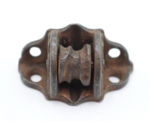 Window Hardware - Antique Black Cast Iron Window Sash Pulley