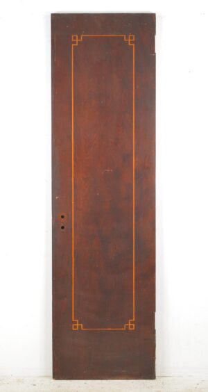 Standard Doors - Vintage One Panel Dark Wood Passage Door 23.875 x 83.625 in.
