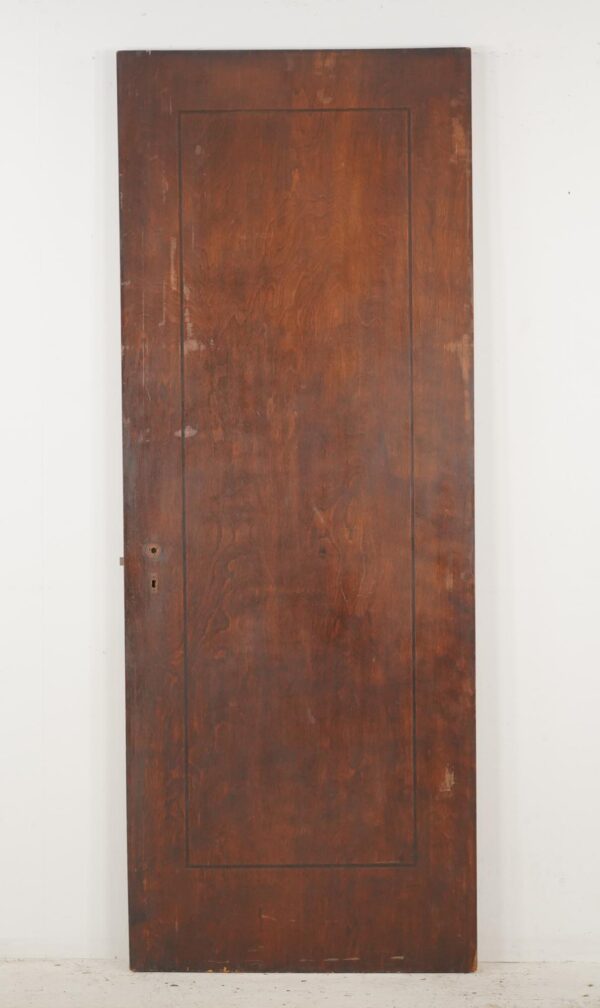 Standard Doors - Vintage One Panel Wood Privacy Door 83.5 x 31.75 in.