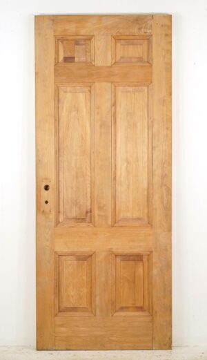 Standard Doors - Vintage Six Panel Wood Privacy Door 33.75 x 82.5 in.