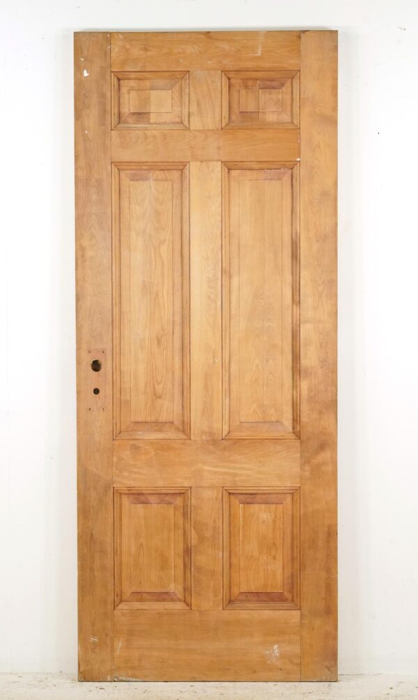 Standard Doors - Vintage Six Panel Wood Privacy Door 33.75 x 83.375 in.