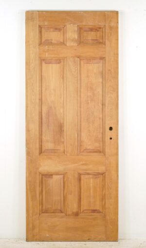 Standard Doors - Vintage Six Panel Wood Privacy Door 33.75 x 83.5 in.