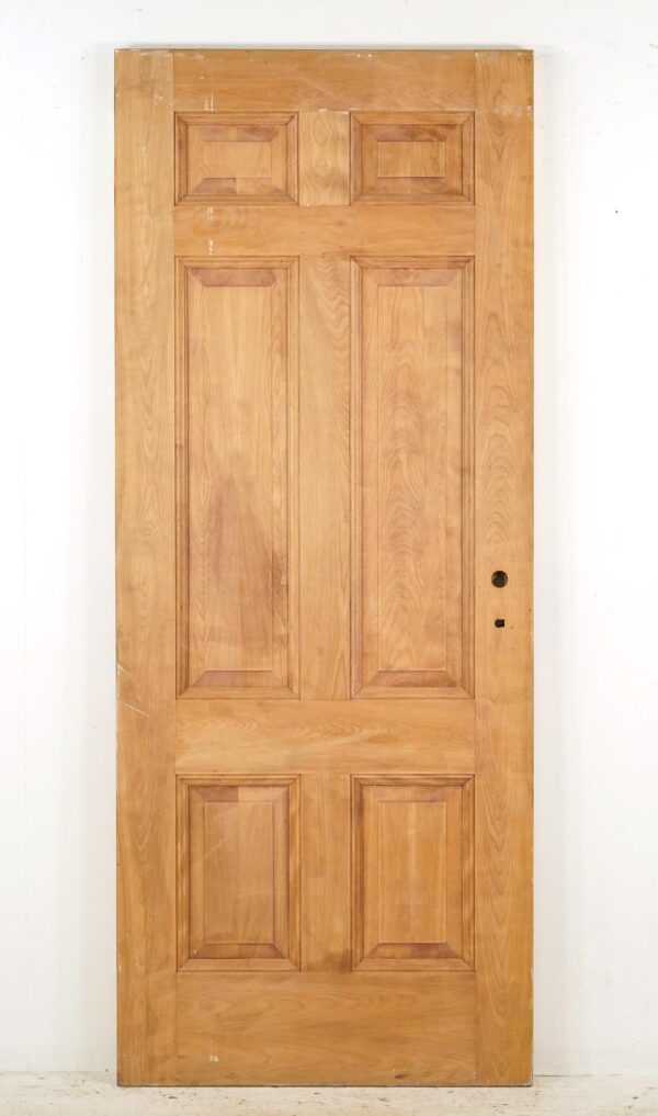Standard Doors - Vintage Six Panel Wood Privacy Door 33.75 x 83.5 in.