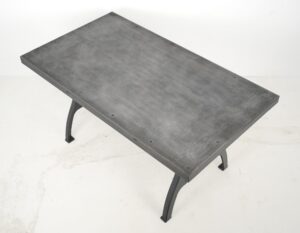 Unique Tables - Handcrafted 5 ft. Steel Cast Iron New York Dining Table