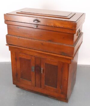 Cabinets - Late 19th Century Victorian Pine Tool Cabinet