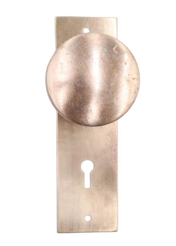 Door Knob Sets - Antique Polished Brass Russell & Erwin Dummy Door Knob Set