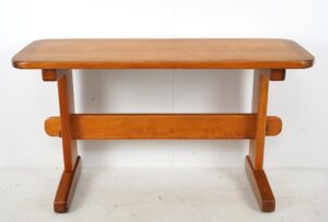 Office Furniture - Vintage Wooden Refectory Trestle Desk