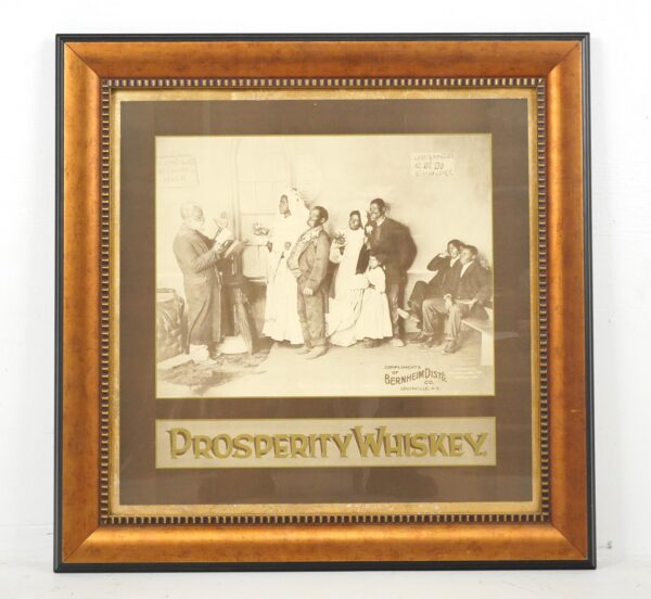Prints - Framed 1897 Print Advertisement for Prosperity Whiskey