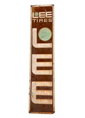 Vintage Signs - Reclaimed Lee Tires Marty Supreme Movie Prop Sign