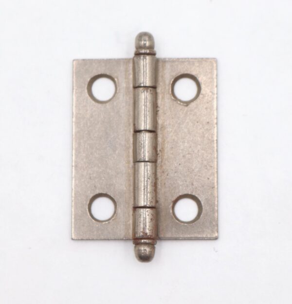 Cabinet & Furniture Hinges - Vintage 1 x 1.25 in. Steel Cabinet Door Hinge