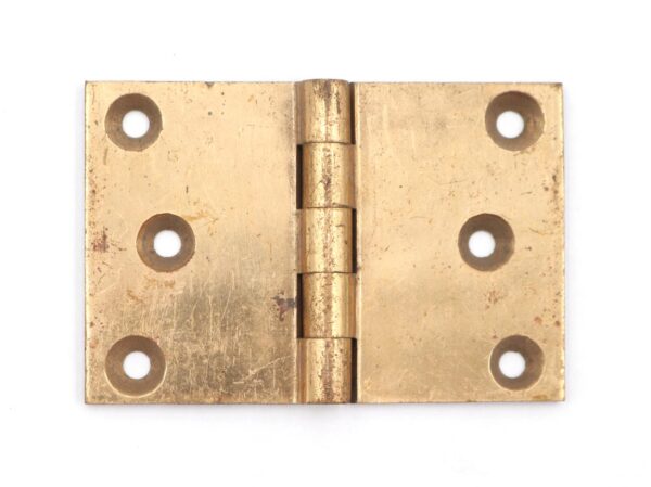 Cabinet & Furniture Hinges - Vintage 3 x 2 in. Corbin Solid Brass Cabinet Hinge