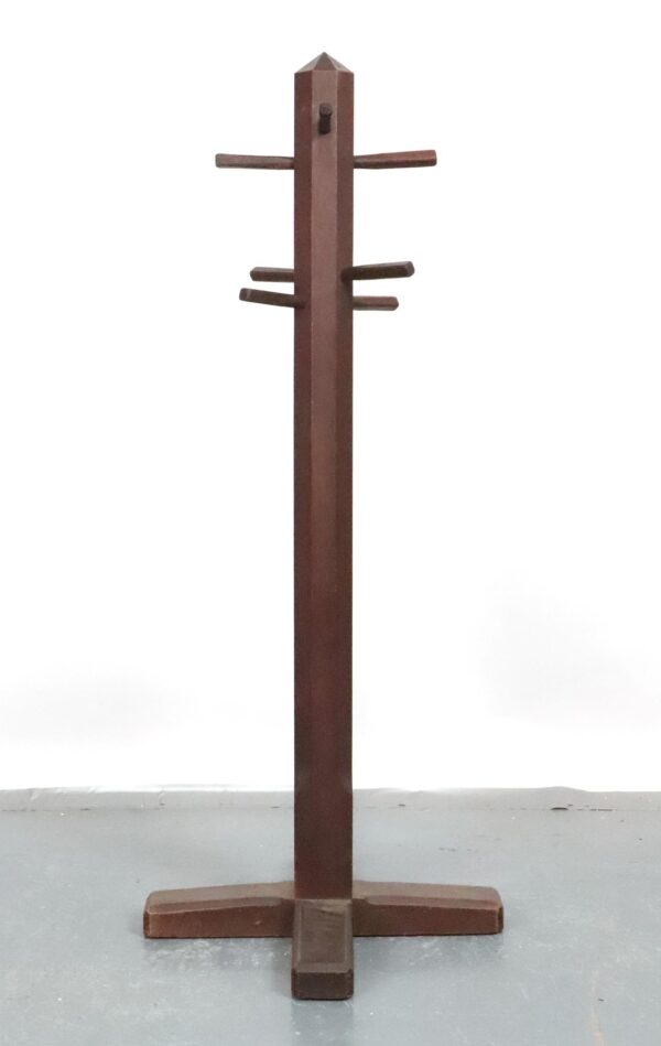 Coat Racks - Rustic Solid Walnut Coat Tree Rack