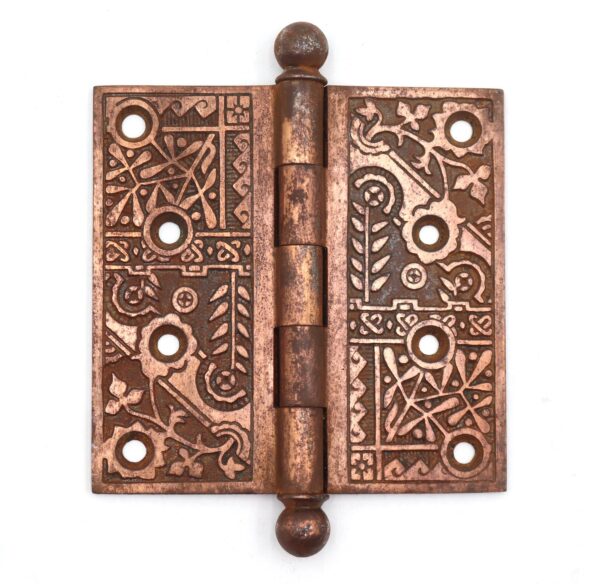 Door Hinges - Antique 4 x 4 in. Aesthetic Cast Iron Butt Door Hinge