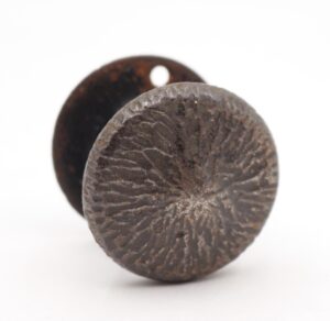 Door Knob Sets - Arts & Crafts Cast Iron Dummy Door Knob Set