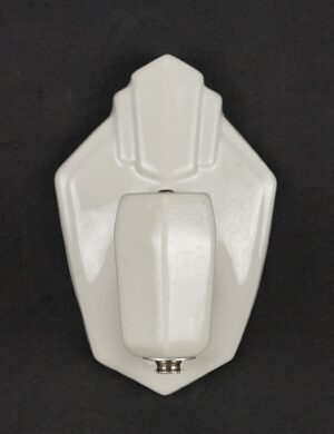 Sconces & Wall Lighting - Restored Art Deco White Porcelain Wall Sconce