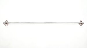 Bathroom - Vintage 25.25 in. Nickel Finish Steel Towel Bar