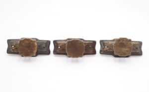 Cabinet & Furniture Knobs - Set of Vintage 1970s Amerock Pioneer Drawer Cabinet Knobs