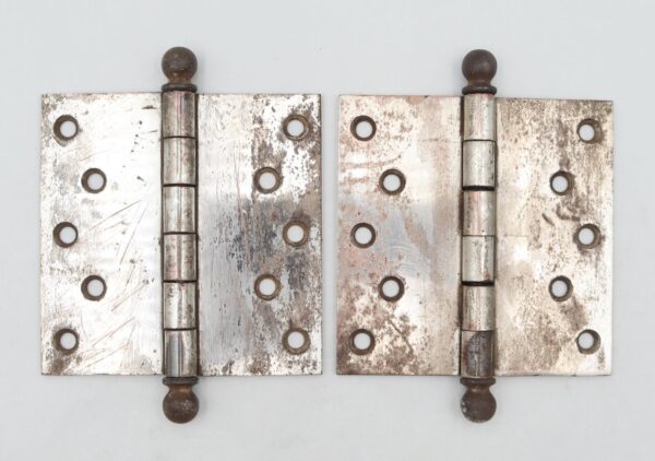 door-hinges-pair-of-vintage-5-x-5-in-sargent-steel-butt-door-hinges-r291772