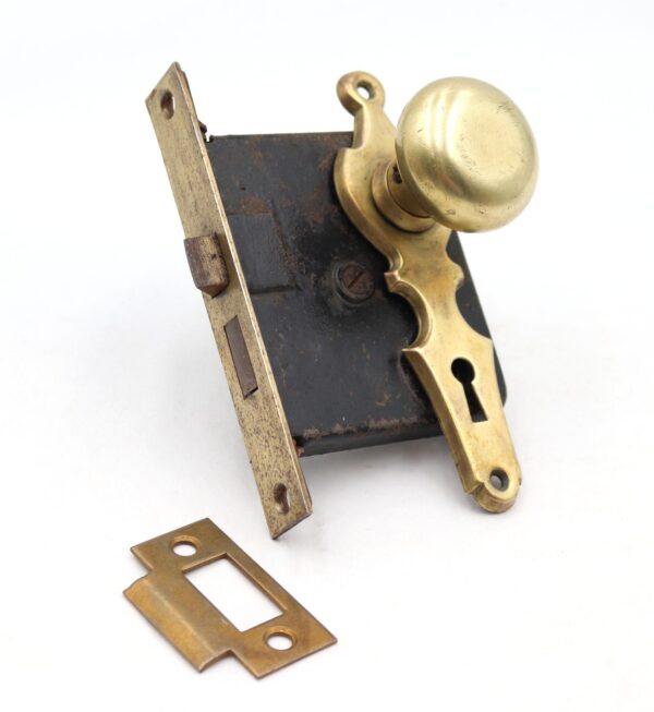door-knob-sets-vintage-traditional-brass-door-closet-knob-set-r291775
