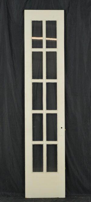 French Doors - Vintage 10 Lite Wood French Door 17.875 x 84 in.