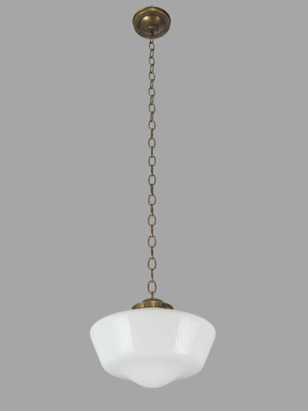 globes-antique-1175-in-schoolhouse-milk-glass-brass-pendant-light-r291705