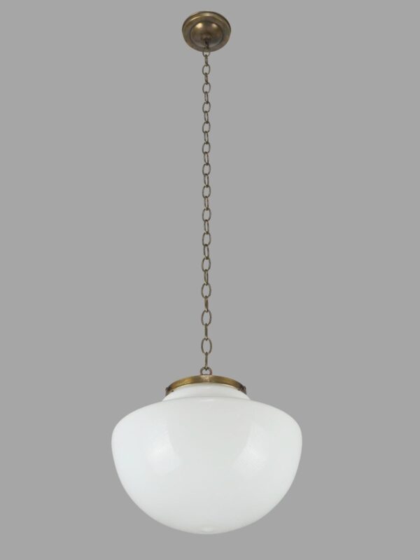 globes-antique-schoolhouse-14-in-milk-glass-brass-pendant-light-r291731