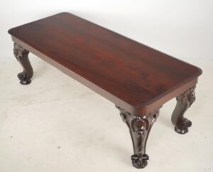 Living Room - Chippendale Carved Wooden Sofa Accent Table