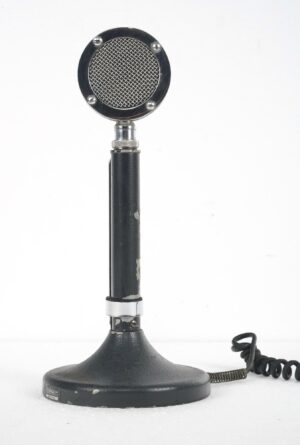 Vintage Astatic D-104 "Silver Eagle" Desk Microphone