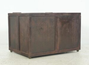 Video of Reclaimed European Brown Metal Vault Unit.