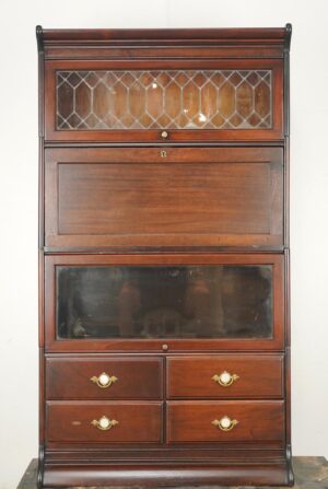 bookcases-antique-victorian-style-oak-barrister-bookcase-with-leaded-glass-r292252